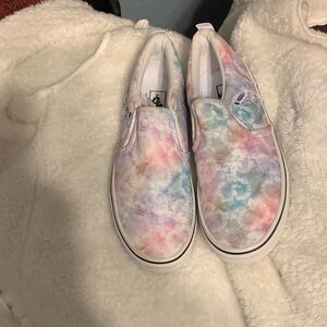 Vans Pastel Tie-Dye Slip-On Shoes
